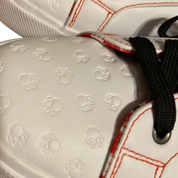 Disney Red and White Sneakers with Classic Design - Picture 5 of 6